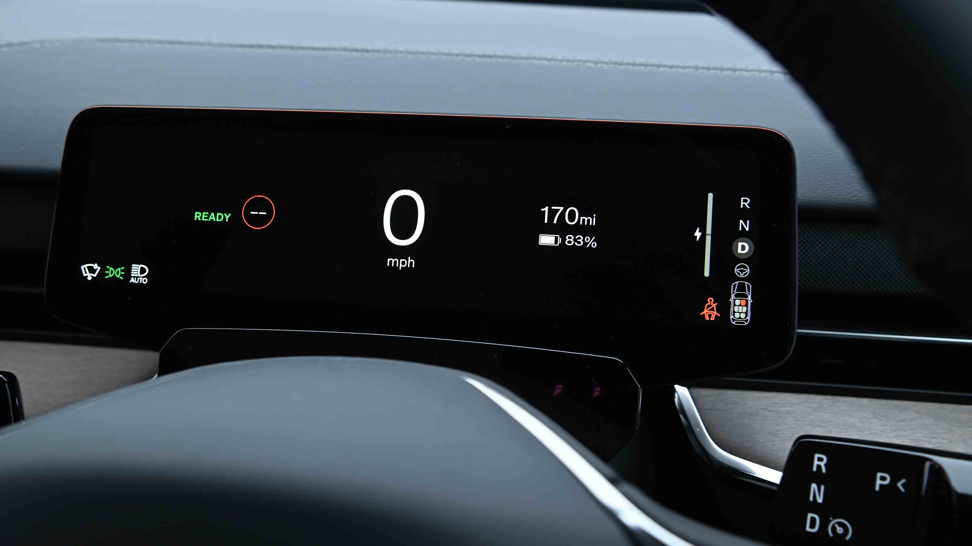 Volvo EX90 driver's display