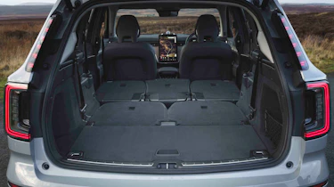 Volvo EX90 boot seats down