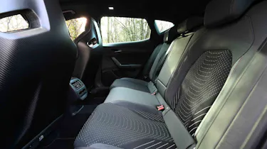 Cupra Formentor facelift UK rear seats