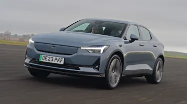 Polestar 2 front quarter driving