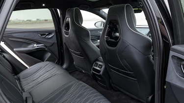 BYD Seal black rear seats