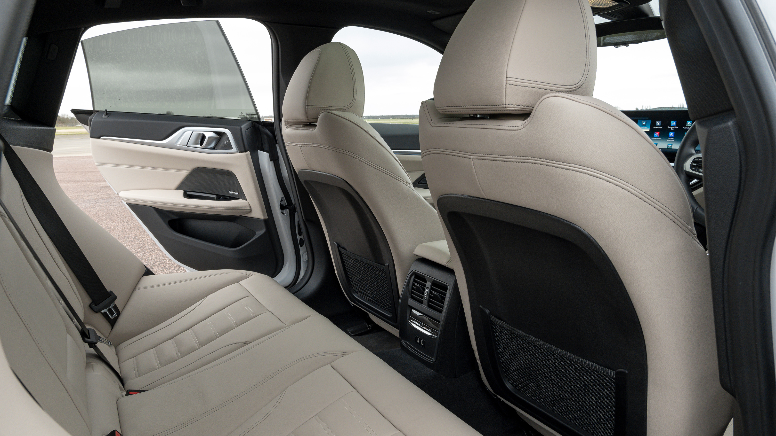 BMW i4 rear seats