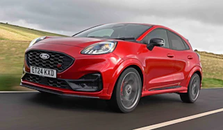Ford Puma ST facelift front quarter