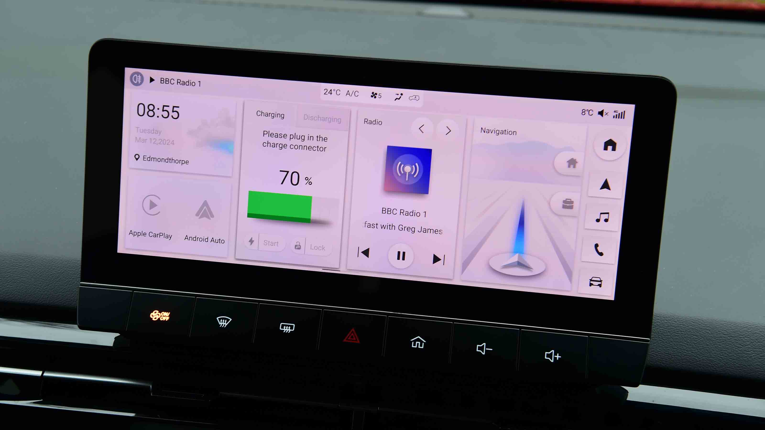 MG4 infotainment
