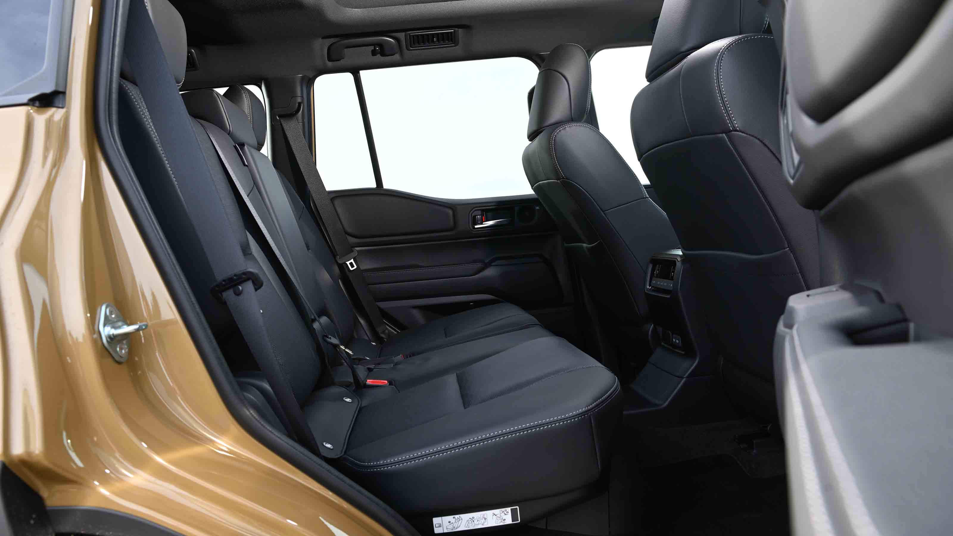 Toyota Land Cruiser rear seats