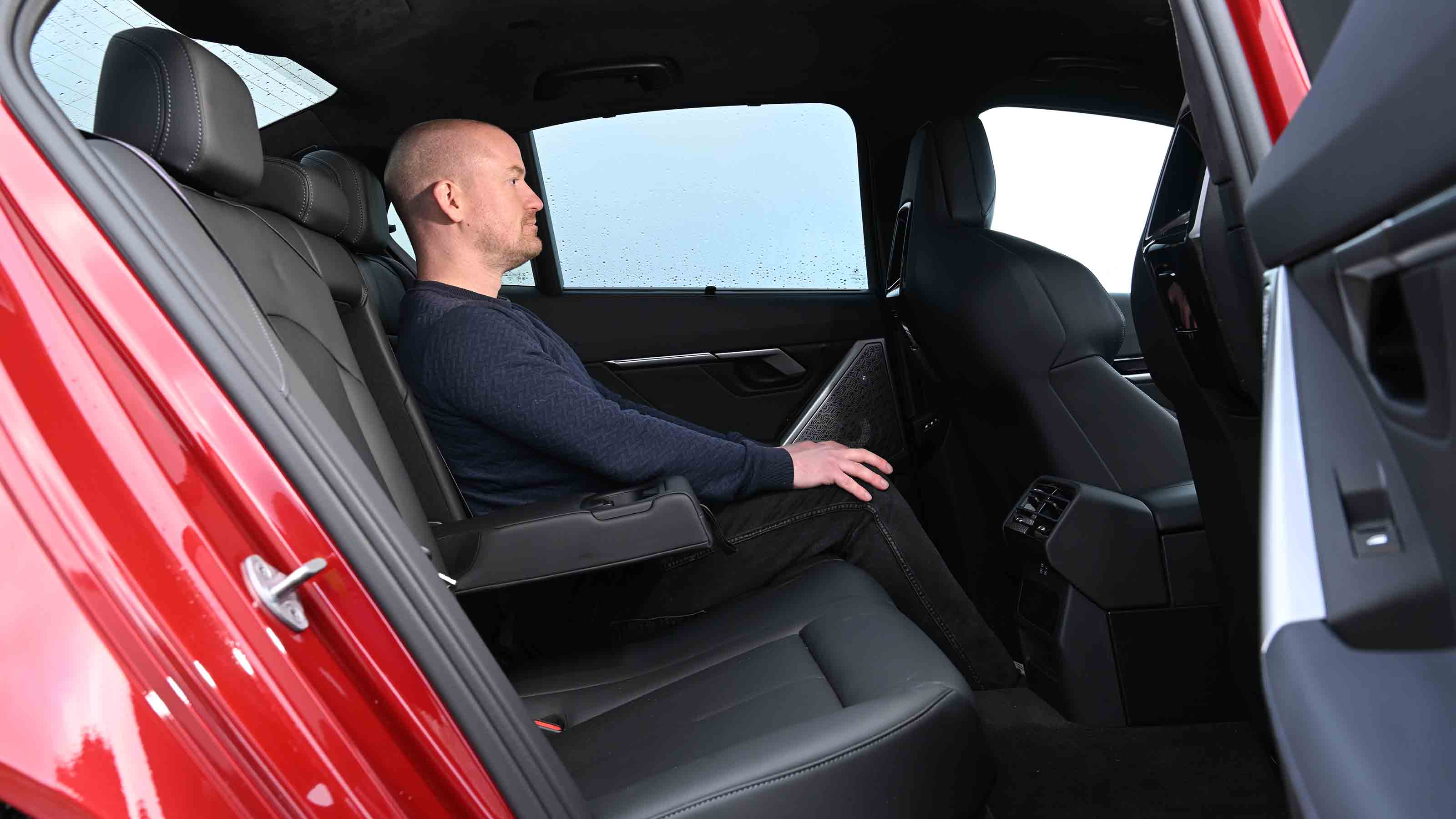BMW M5 rear seat