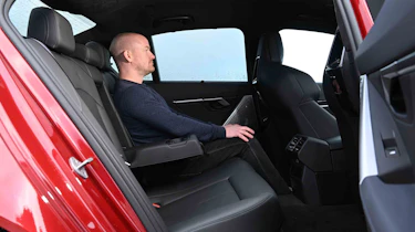 BMW M5 rear seat