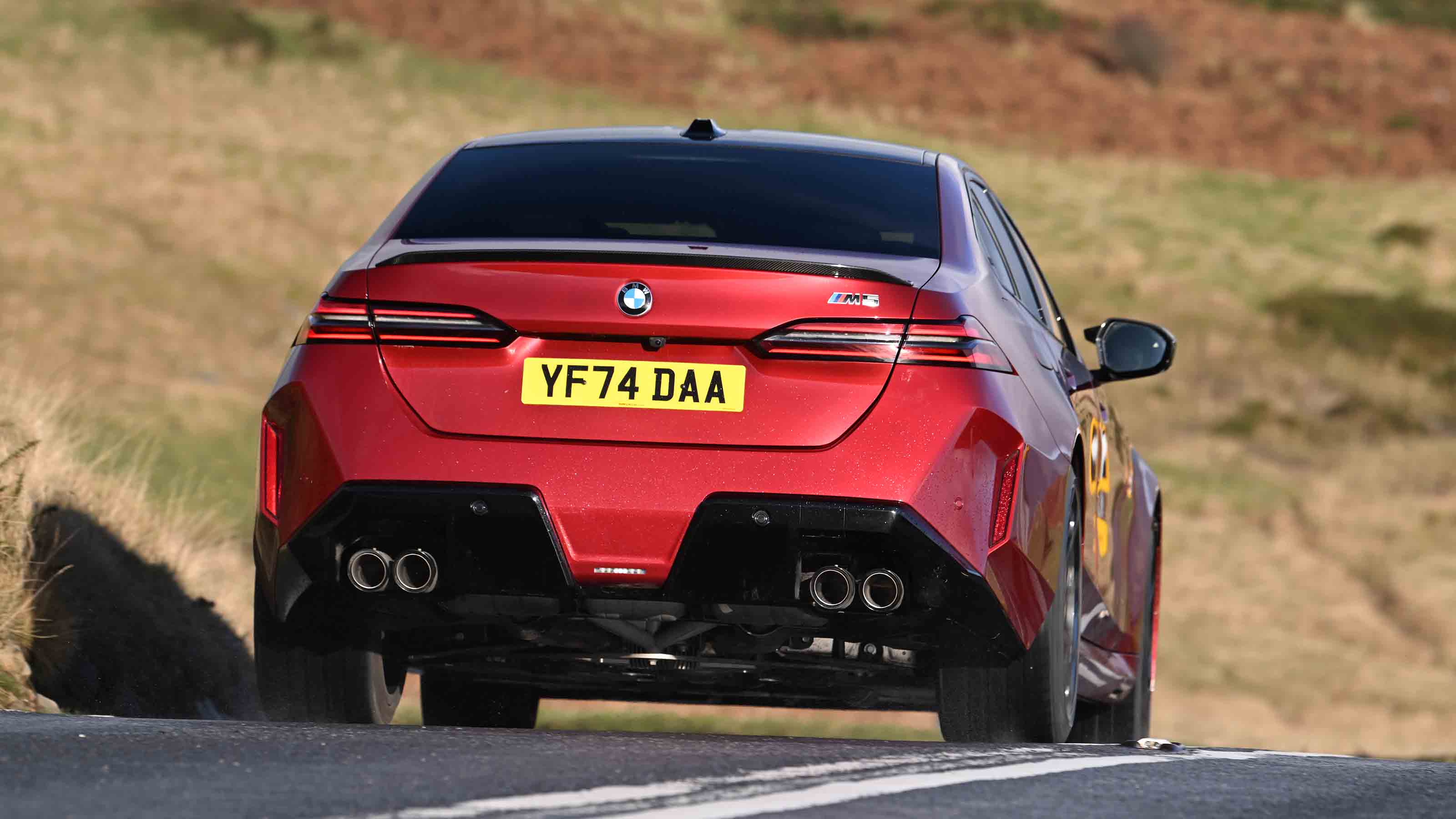 BMW M5 rear
