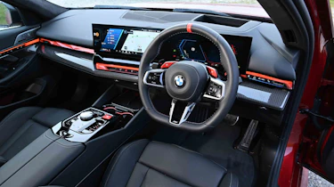 BMW M5 interior