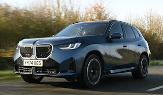 BMW X3 front quarter