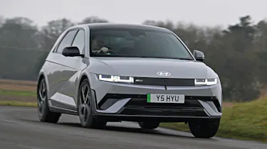 Hyundai Ioniq 5 front handling