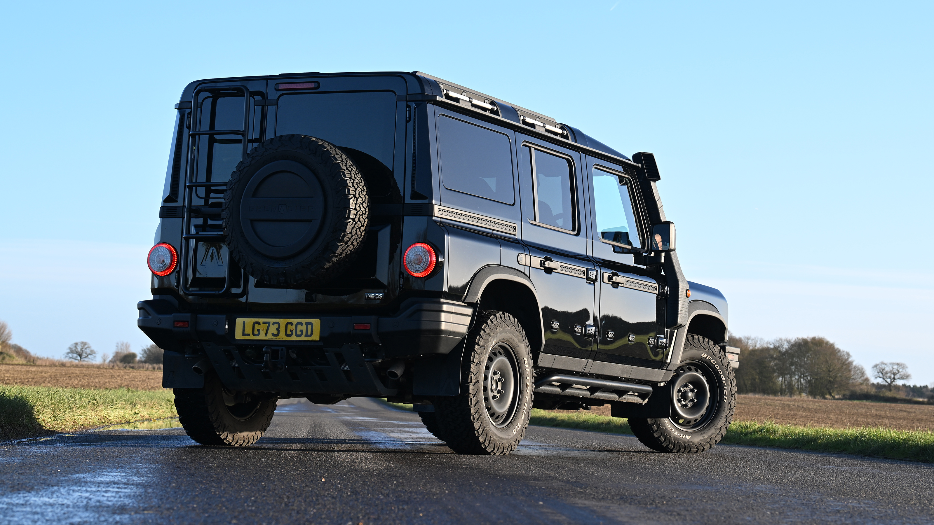 Ineos Grenadier rear quarter static