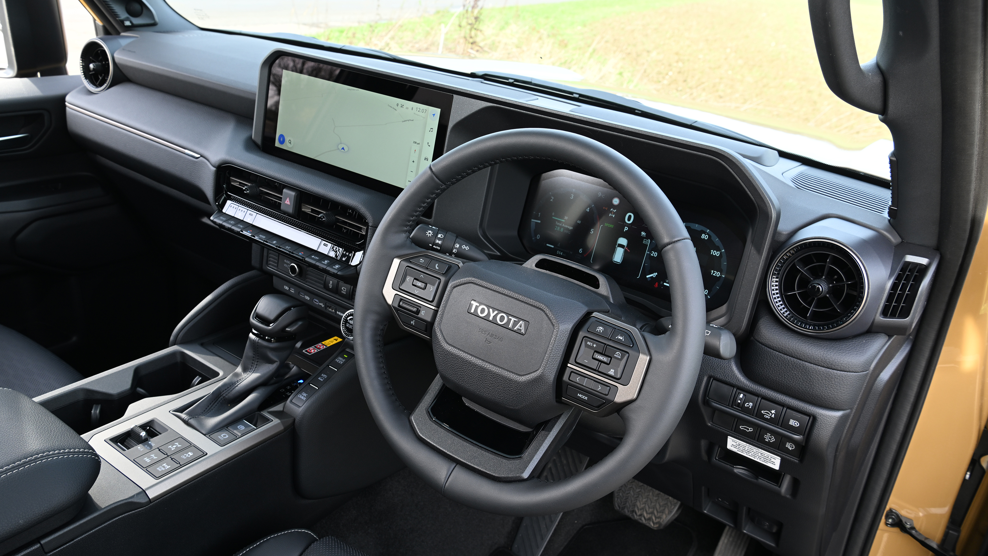 Toyota Land Cruiser interior
