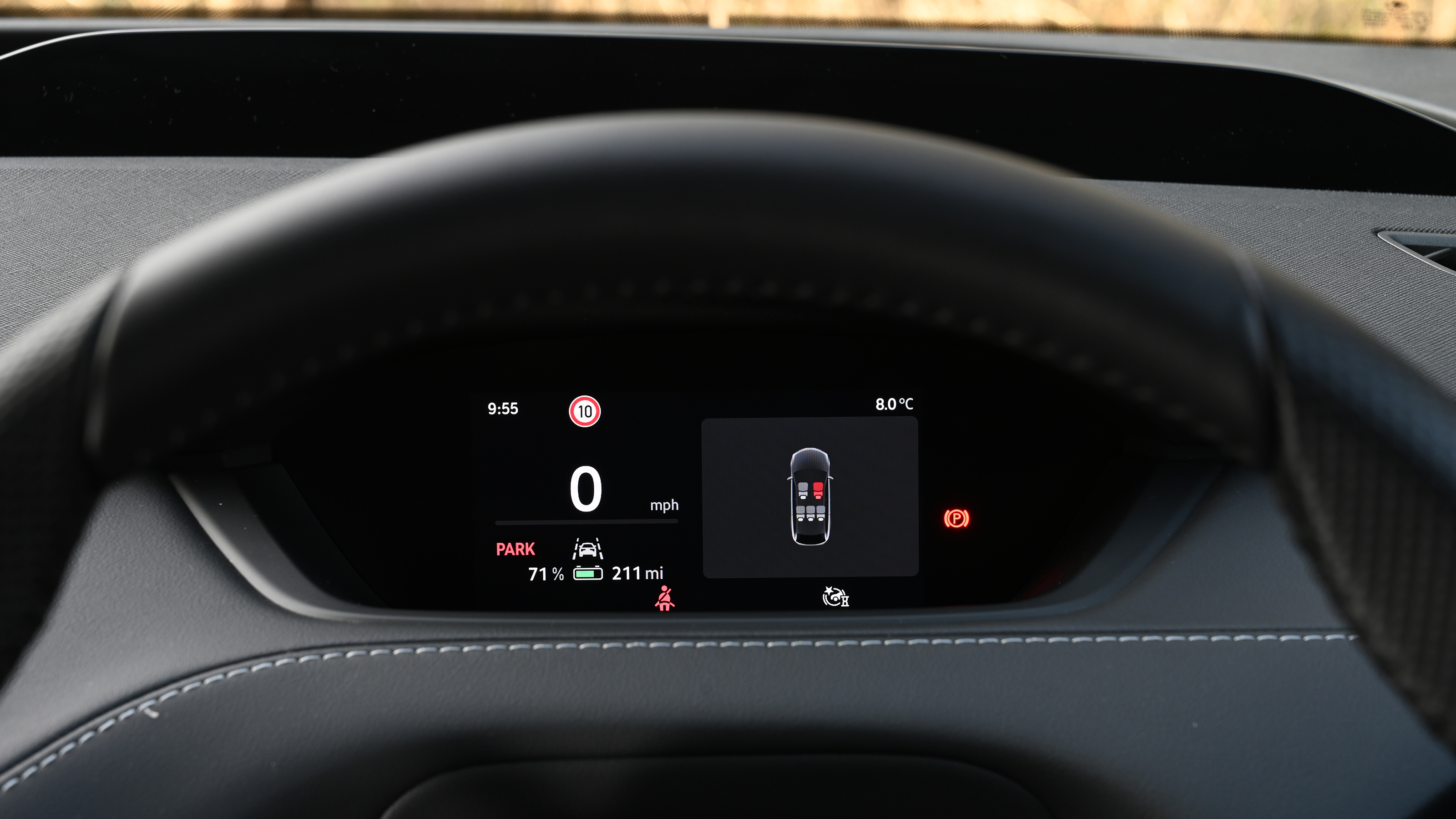 Skoda Enyaq Coupe instruments