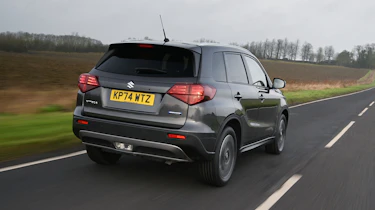 Suzuki Vitara rear quarter driving