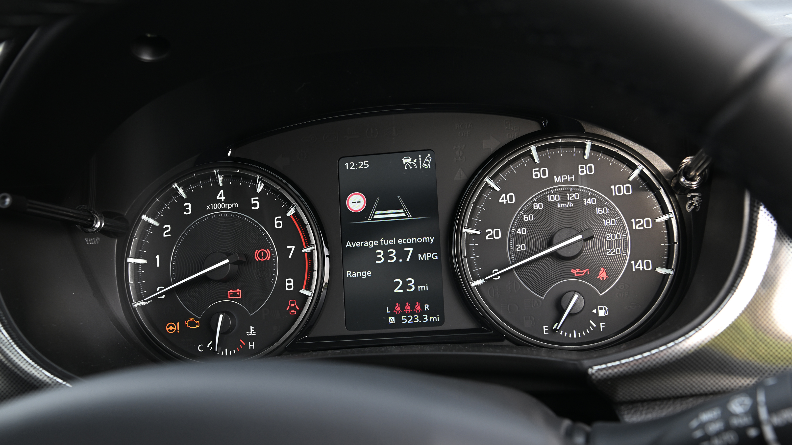 Suzuki Vitara dials