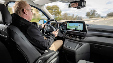 Volkswagen Transporter Shuttle interior staff