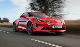 Alpine A110S front quarter