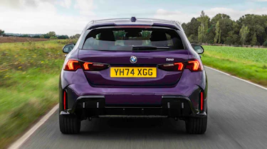 BMW 1 Series UK rear driving