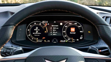 Cupra Terramar instruments