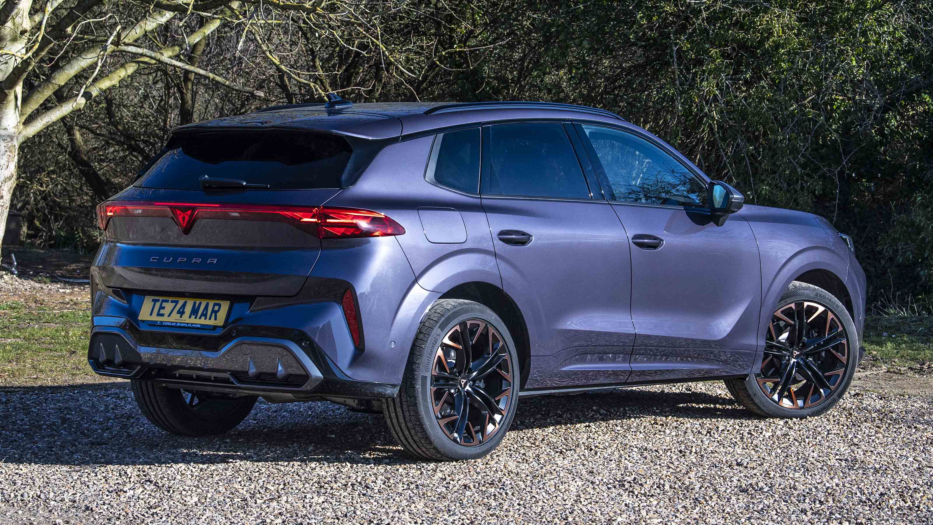 Cupra Terramar rear 3/4 static