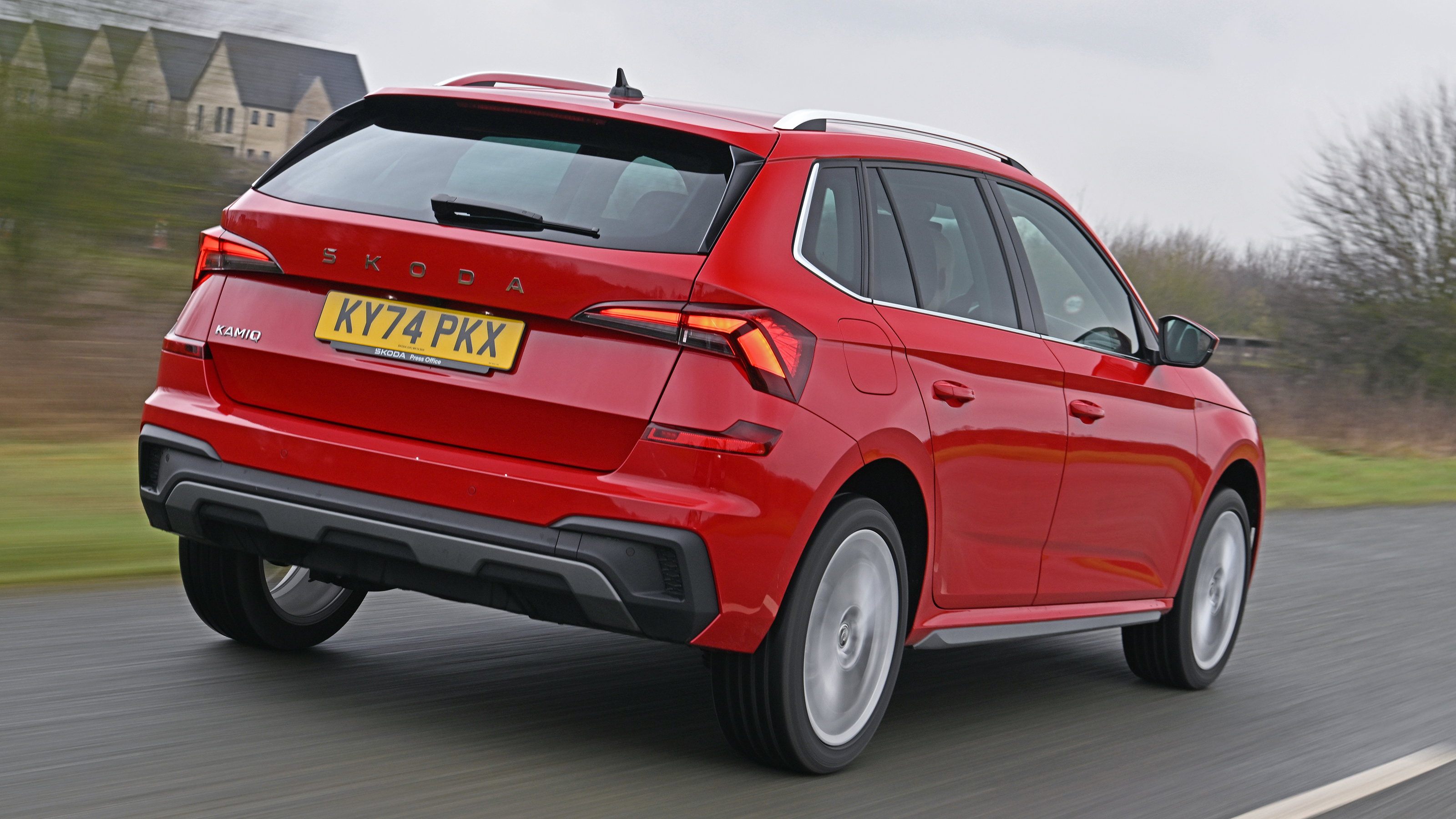 Skoda Kamiq rear quarter