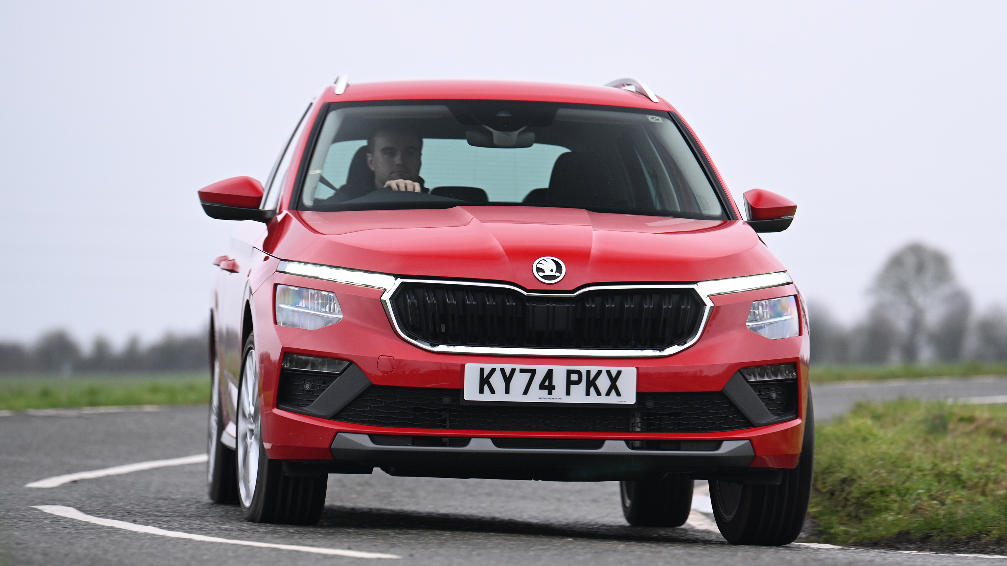 Skoda Kamiq front cornering