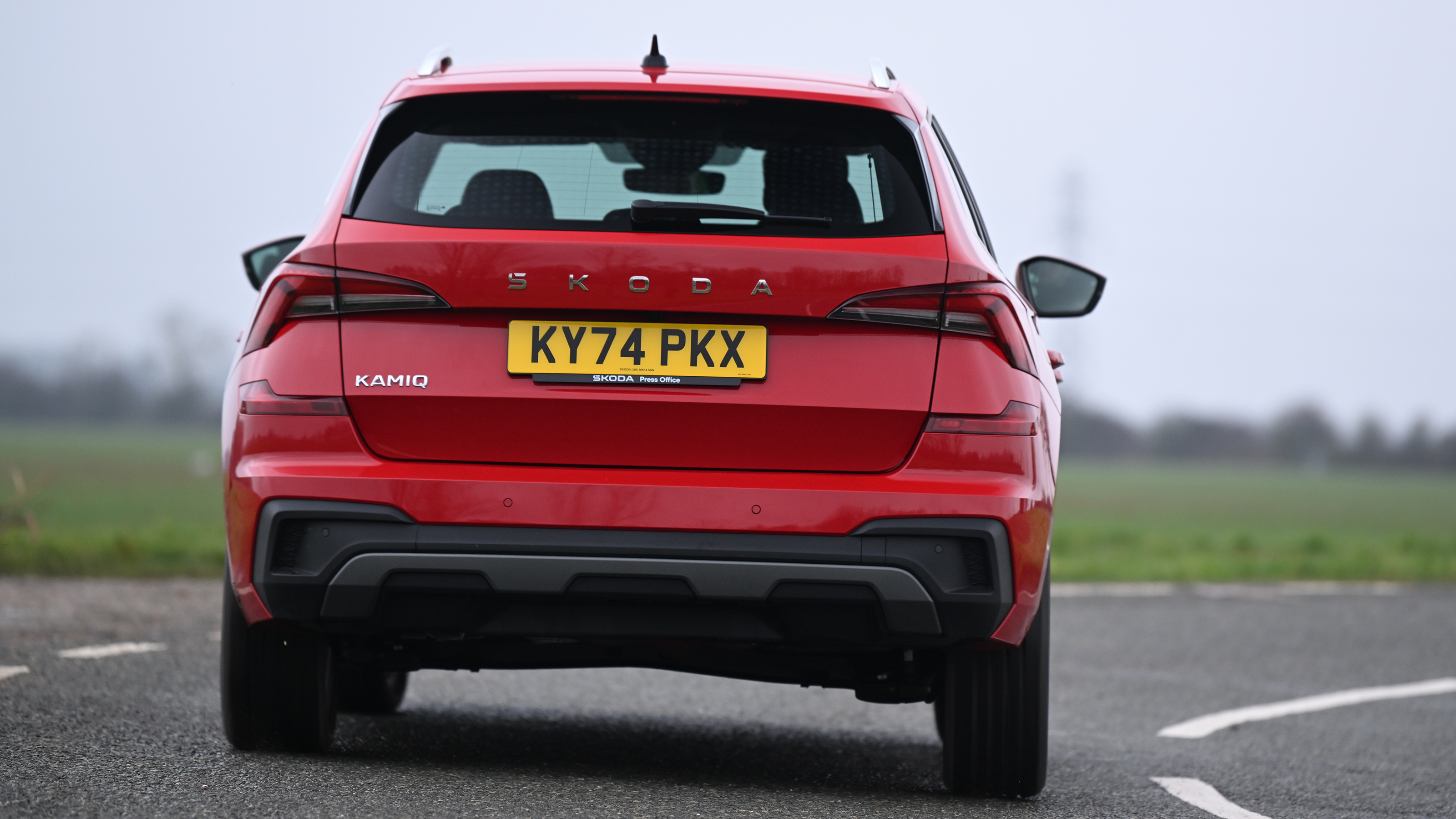 Skoda Kamiq rear cornering