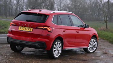 Skoda Kamiq rear quarter static