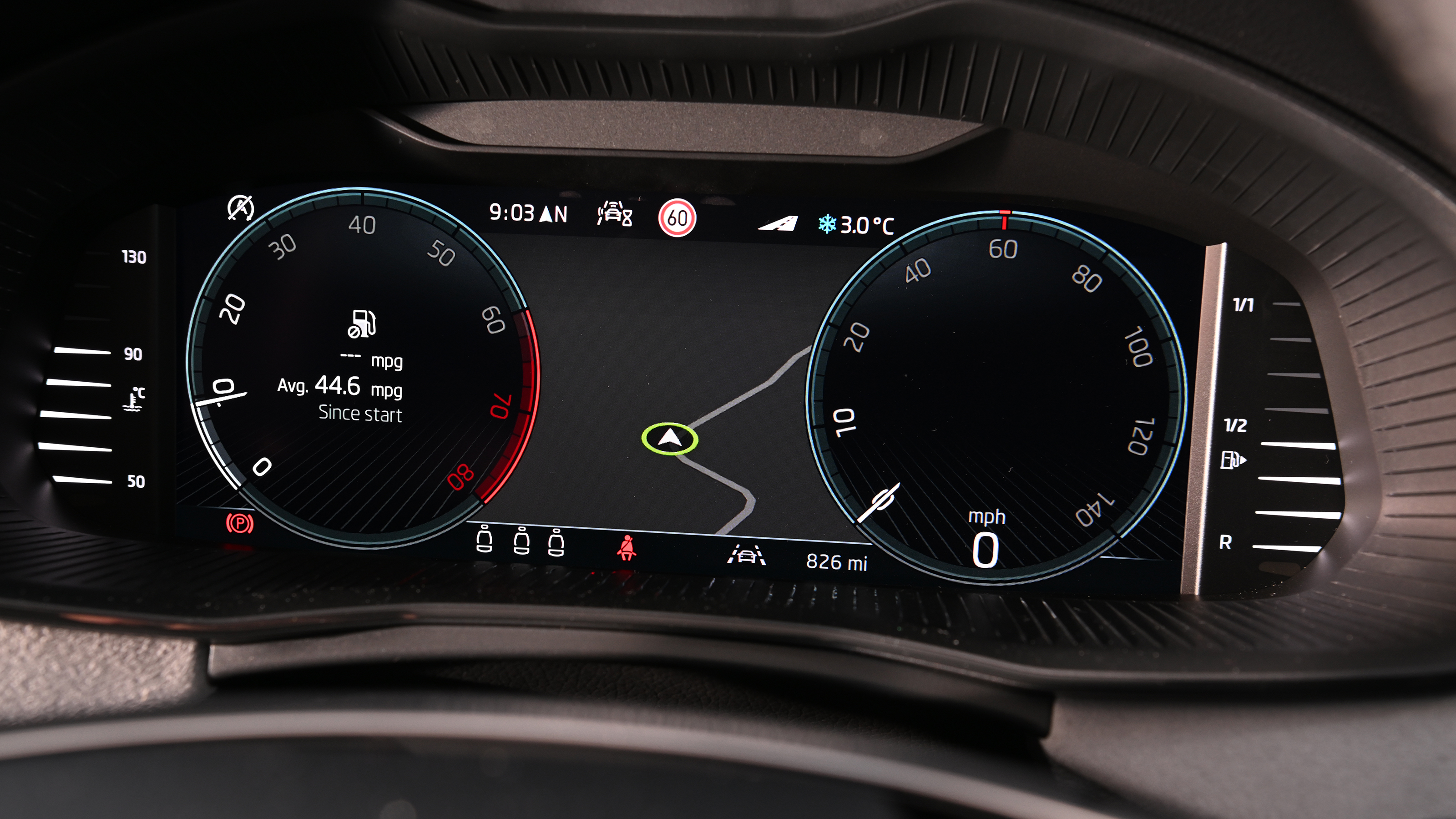 Skoda Kamiq digital dials