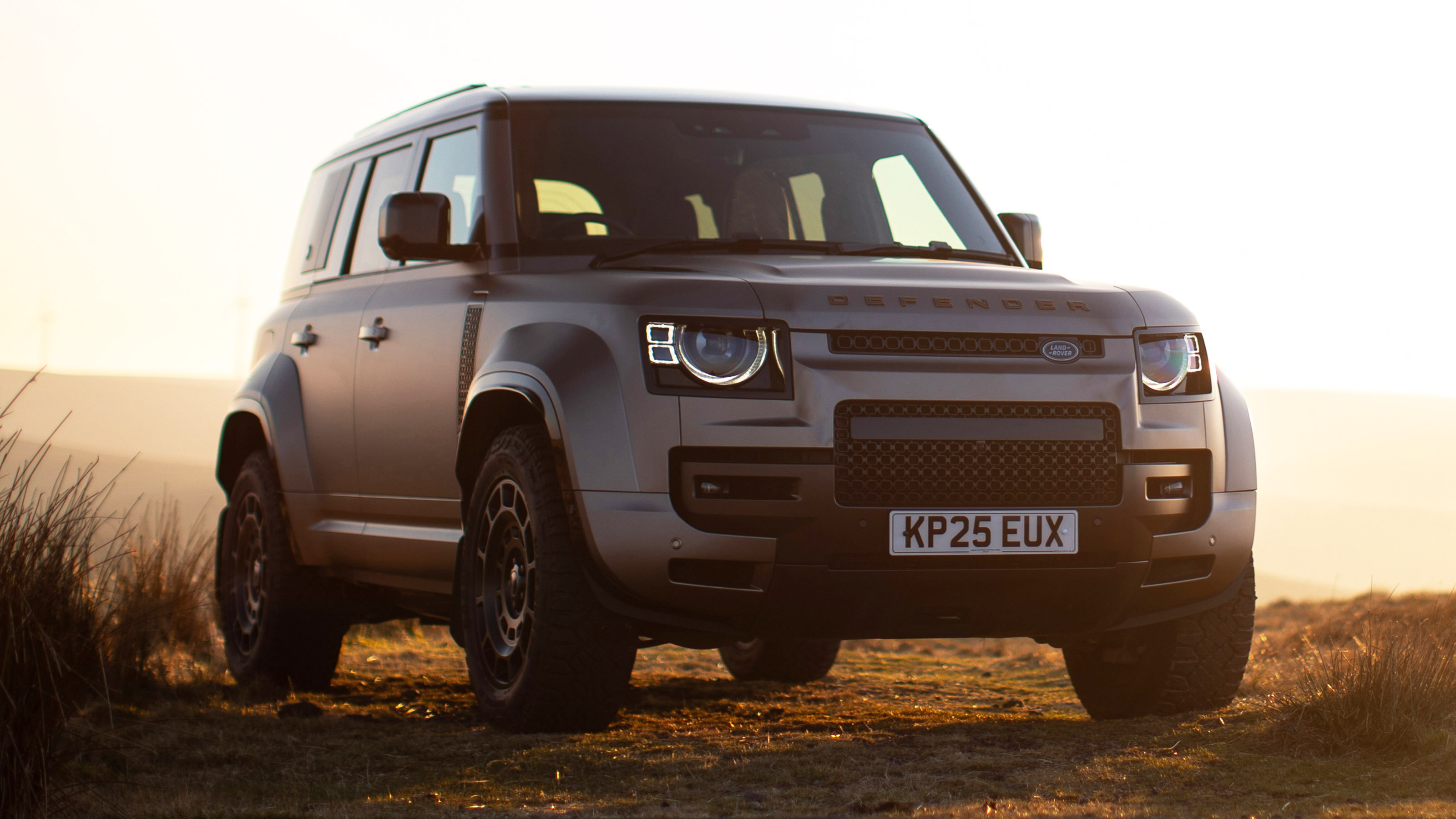 Land Rover Defender Octa parked