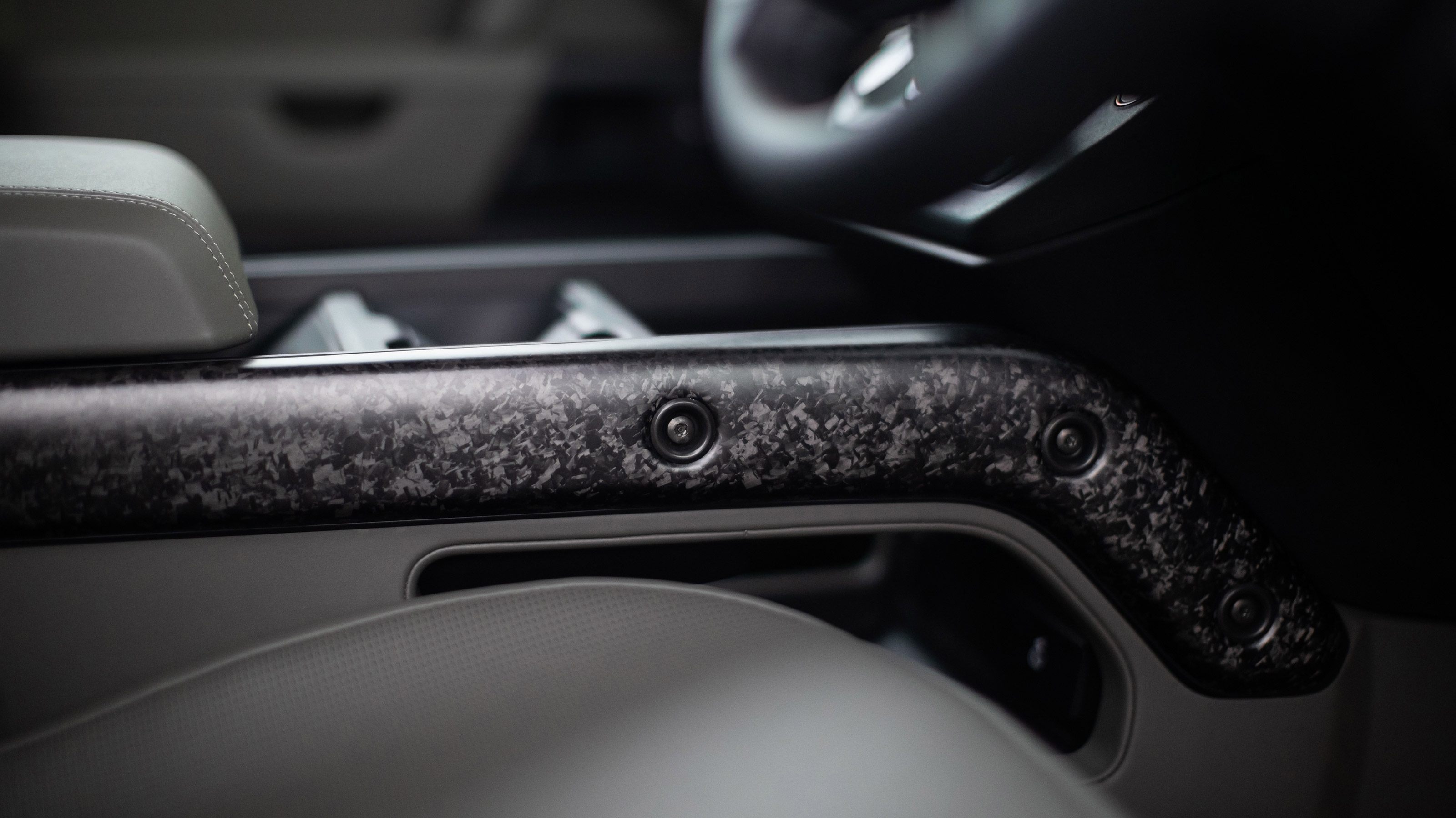Land Rover Defender Octa interior detail