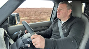 Land Rover Defender Octa driving