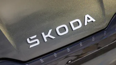 Skoda Enyaq facelift badge