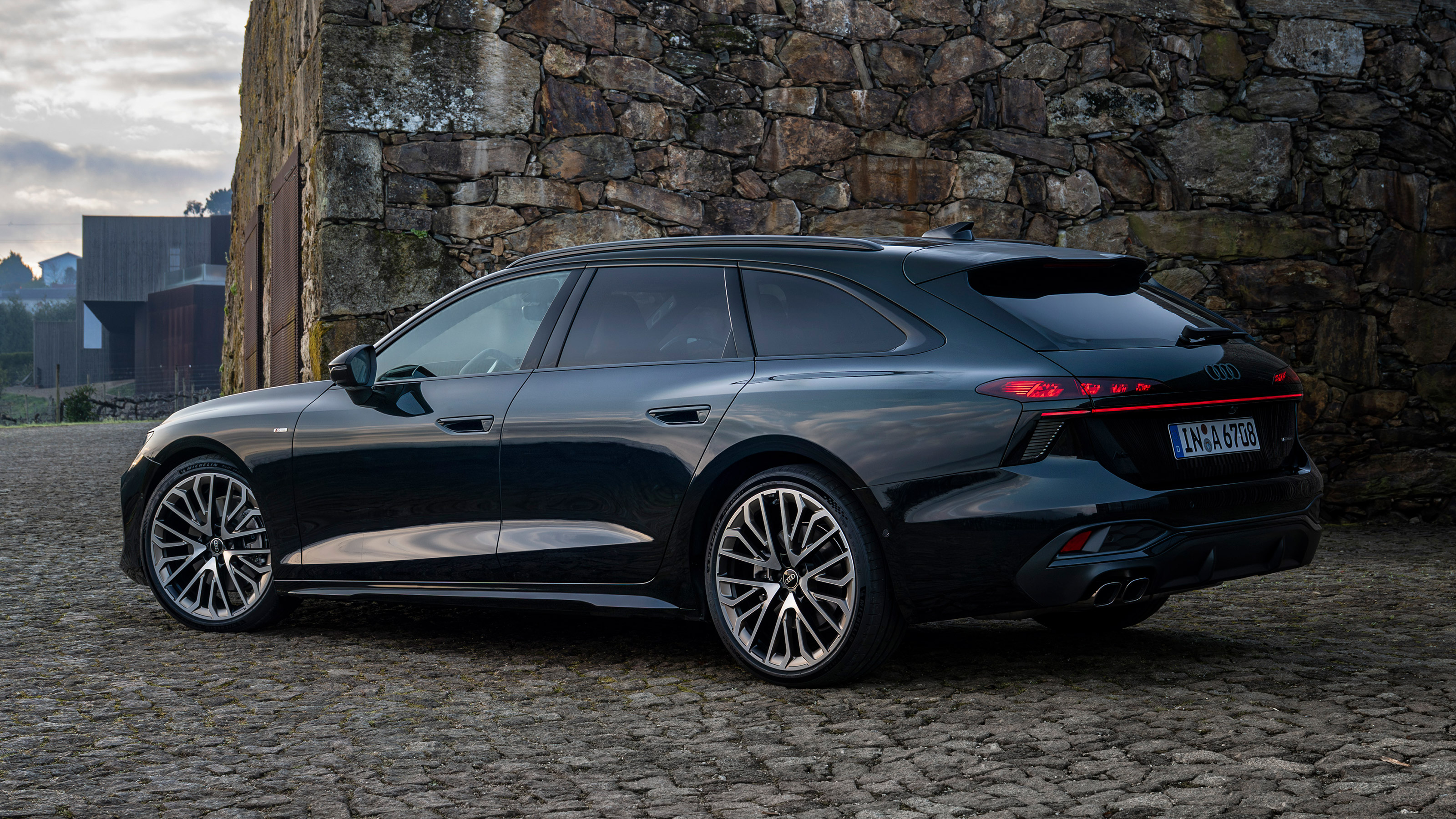 Audi A6 Avant rear quarter static