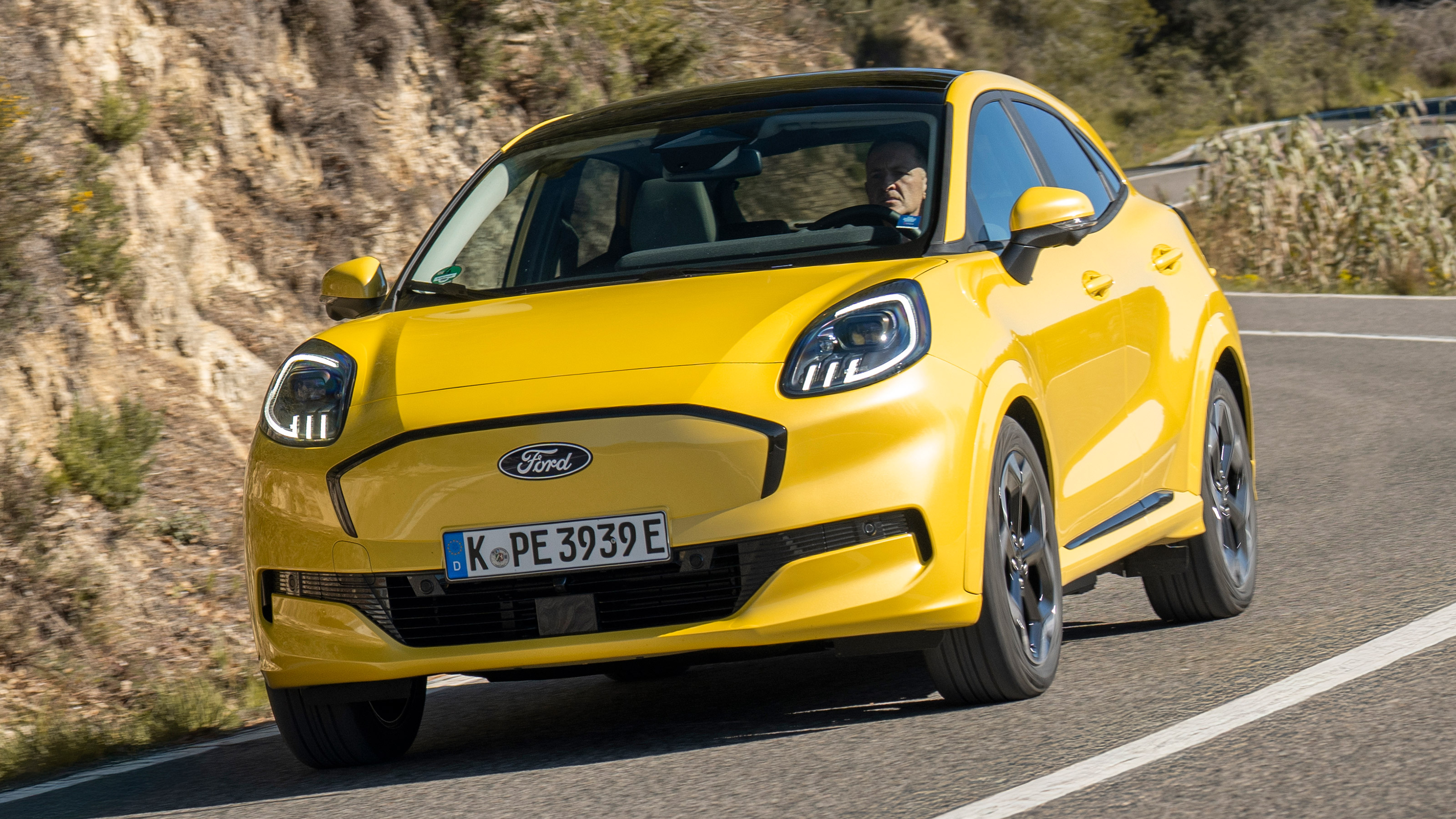 Ford Puma Gen-E front cornering
