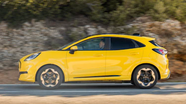 Ford Puma Gen-E side profile driving