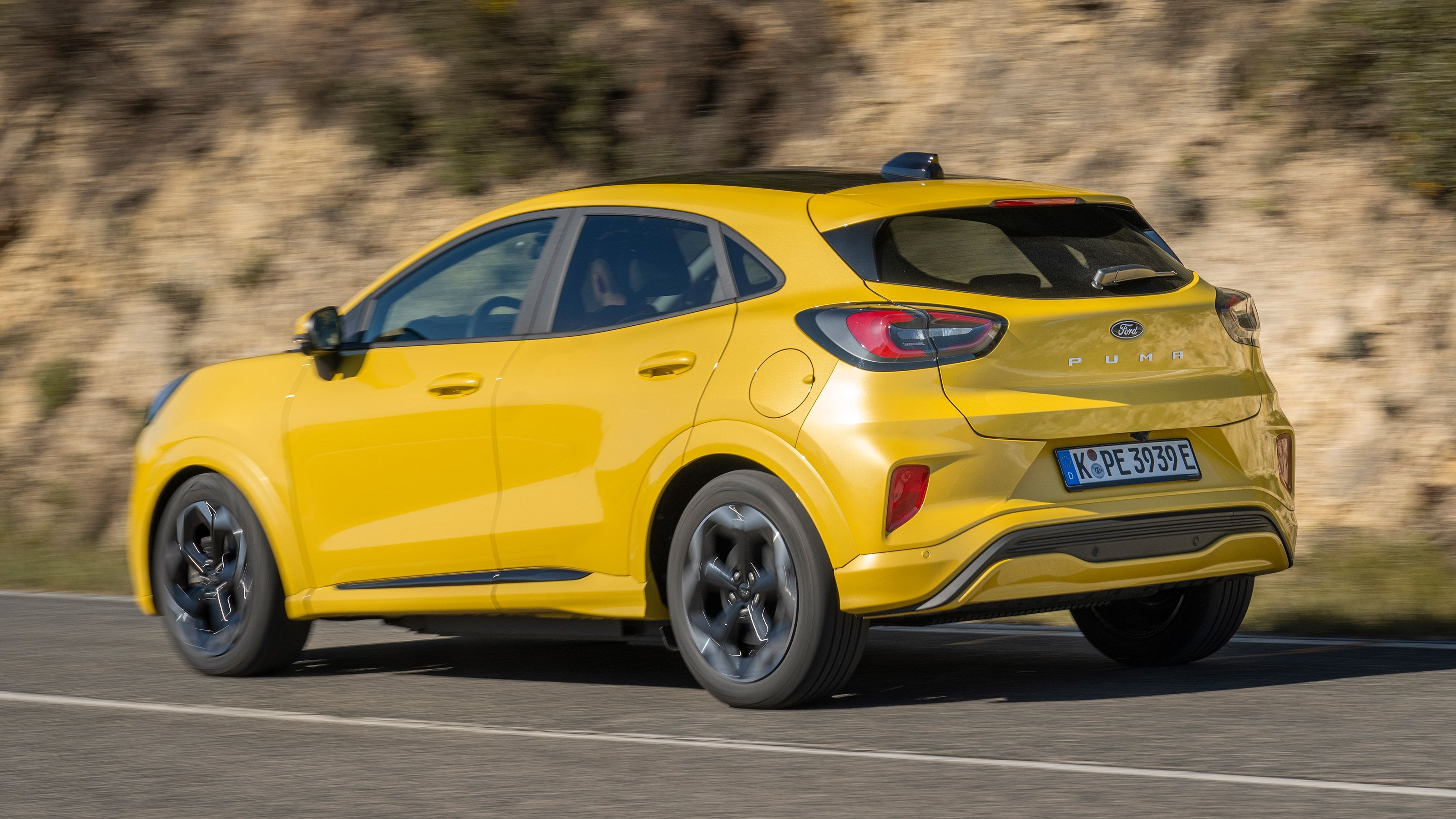 Ford Puma Gen-E rear quarter driving