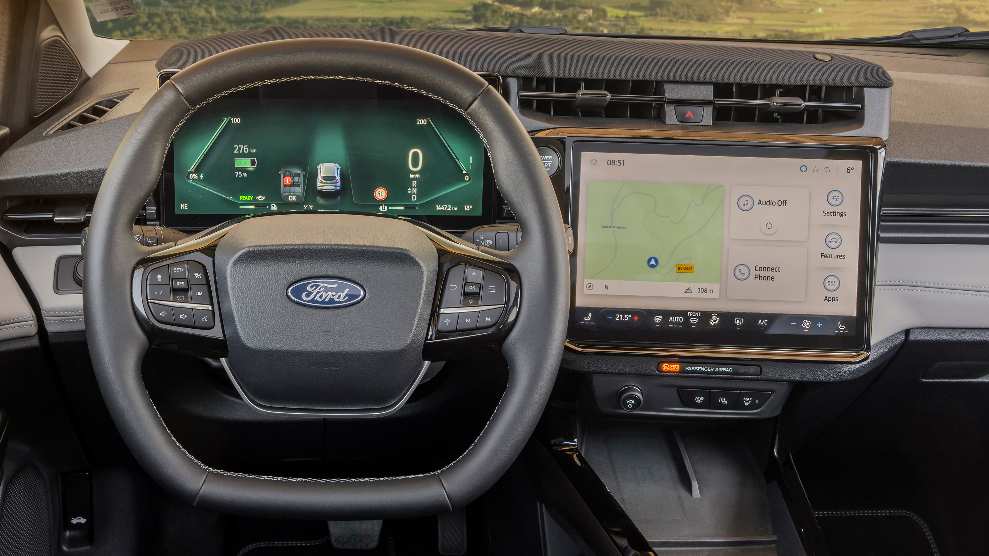 Ford Puma Gen-E steering wheel