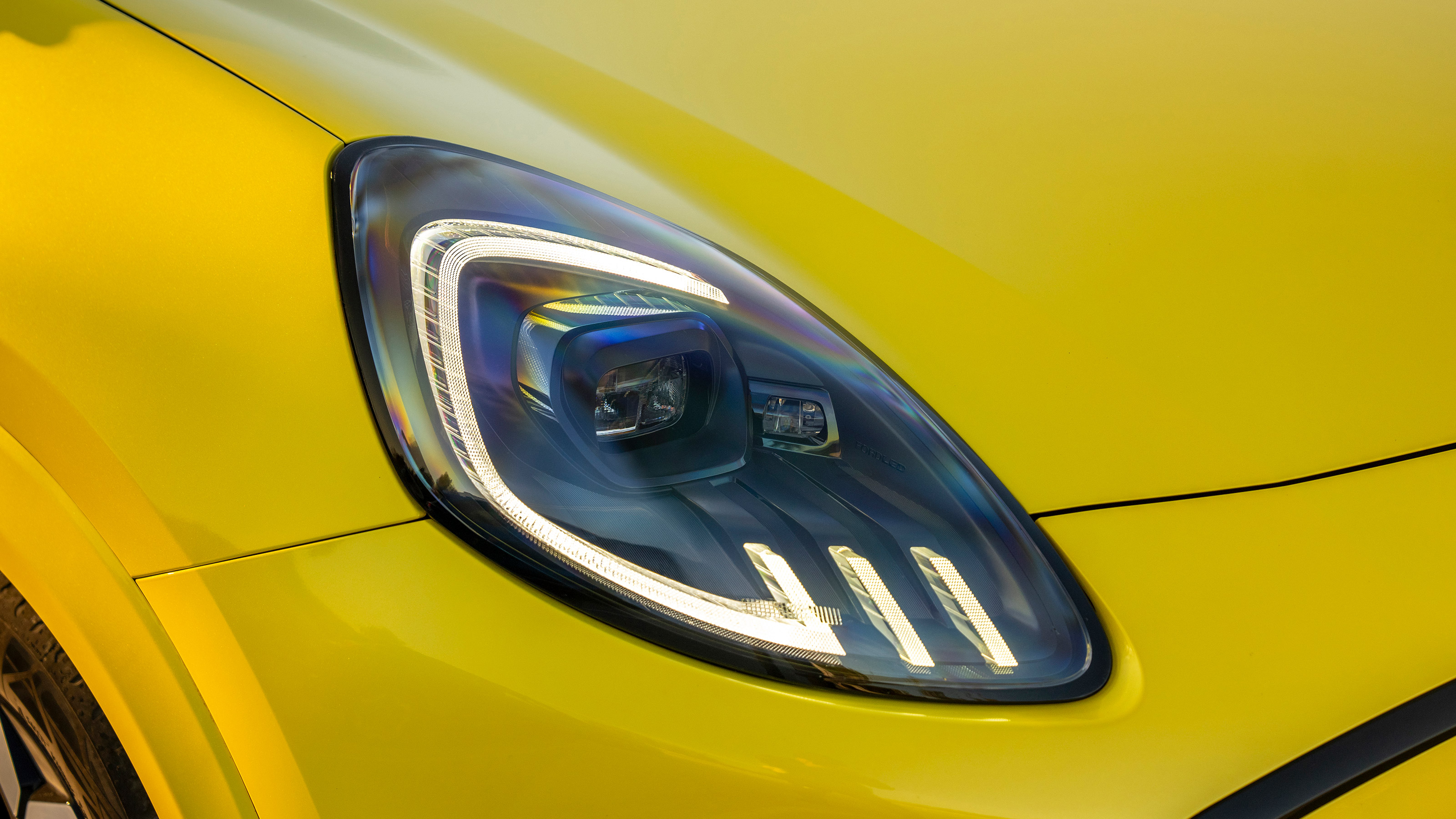Ford Puma Gen-E headlight
