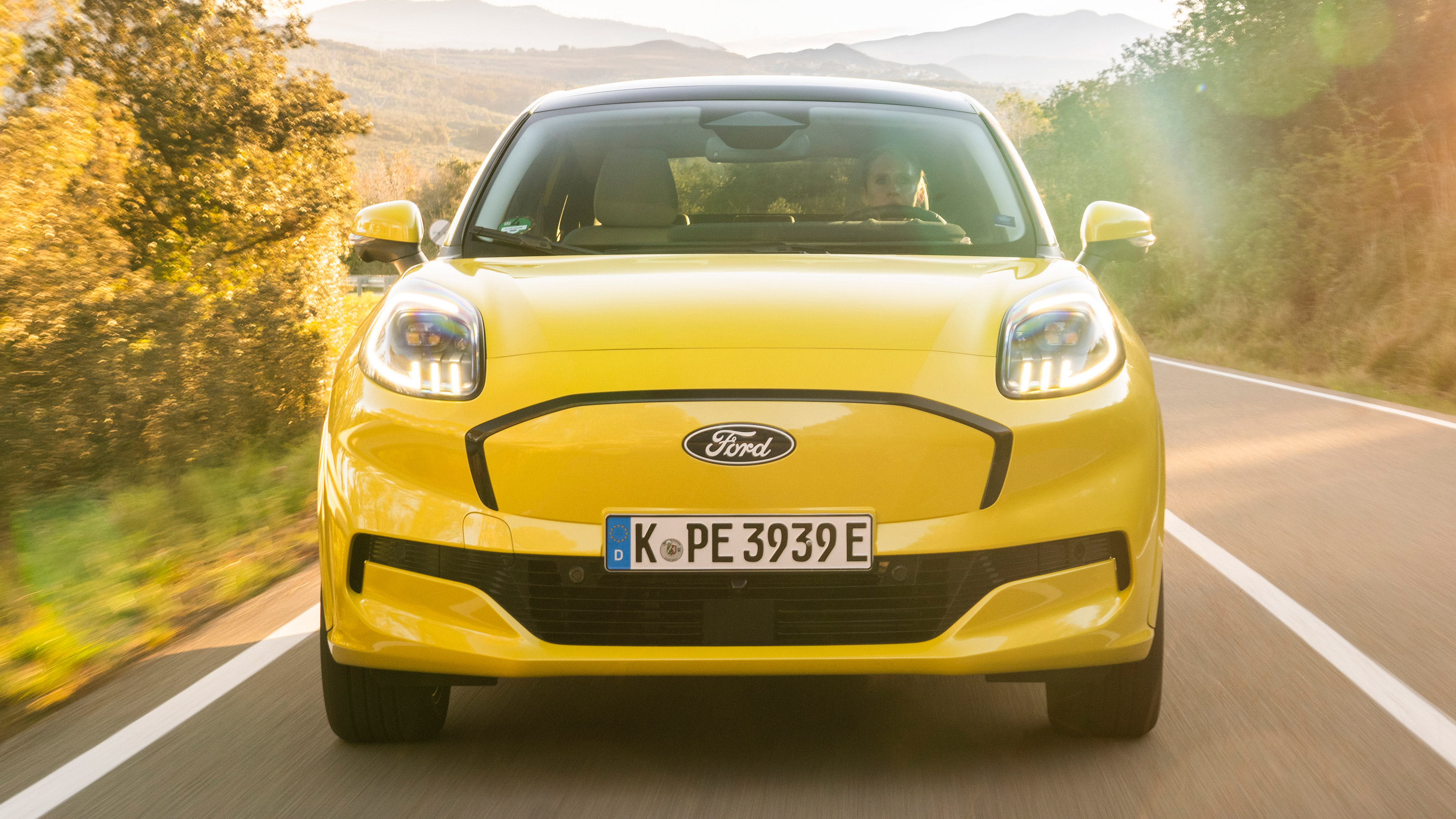 Ford Puma Gen-E front driving