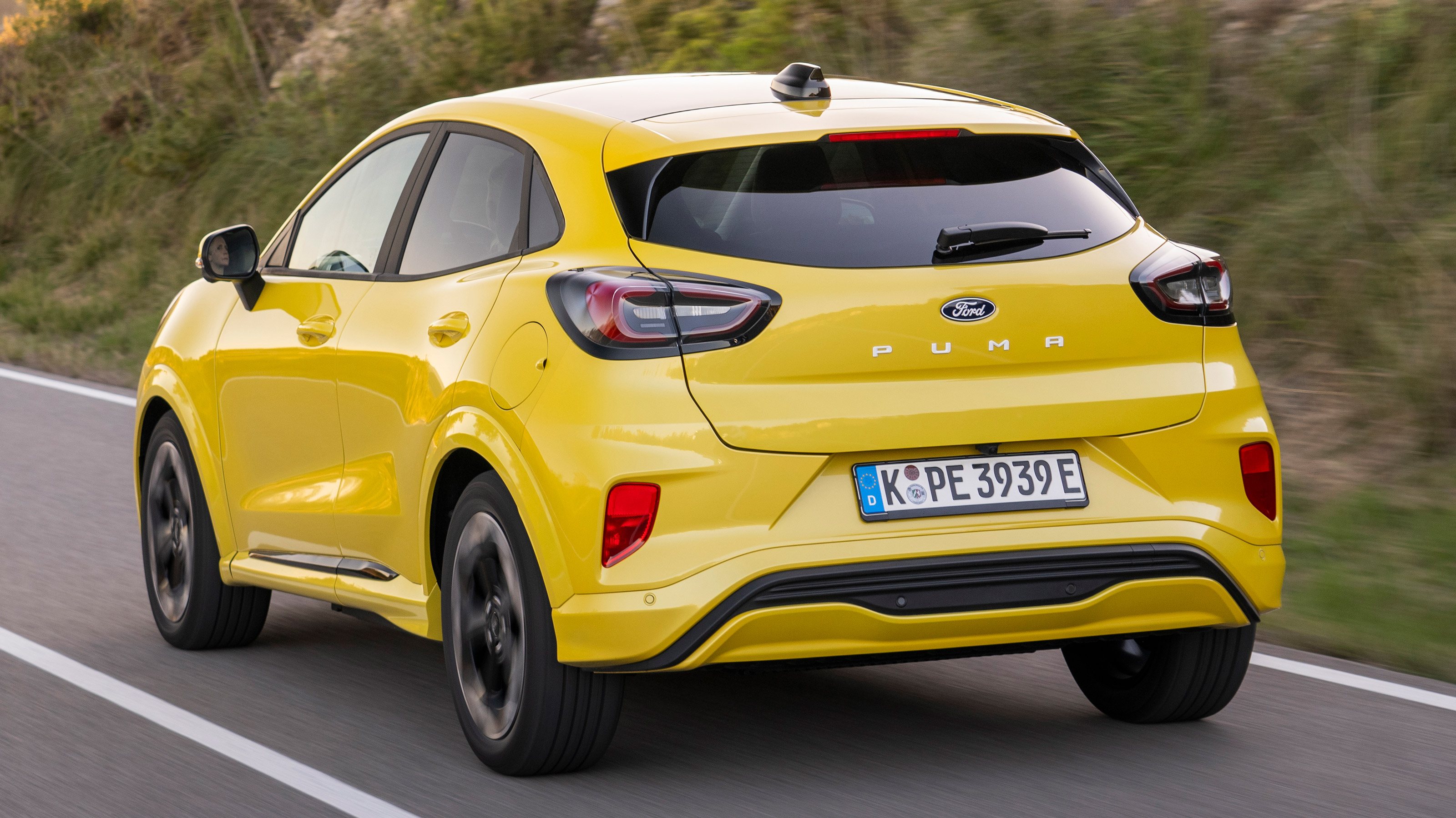 Ford Puma Gen-E rear quarter driving