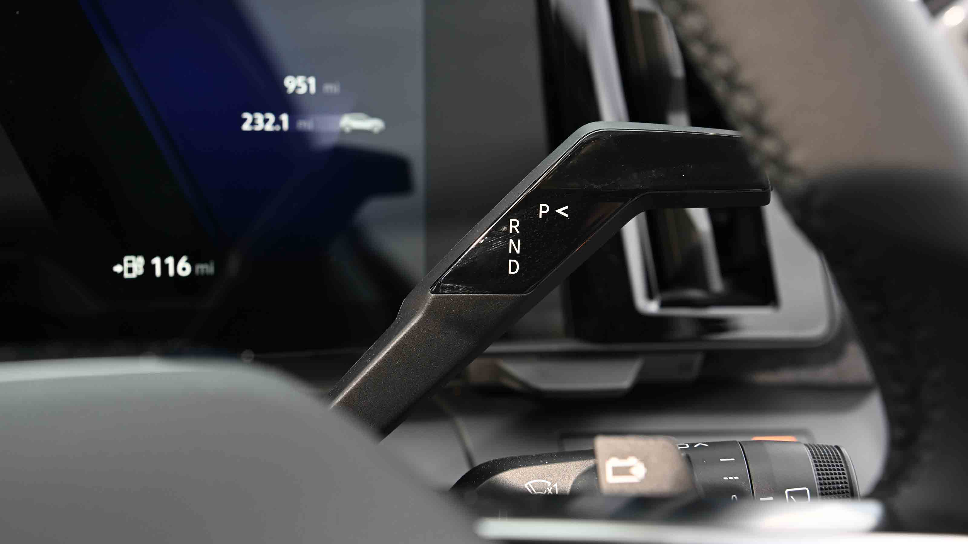 Renault Megane UK gear selector