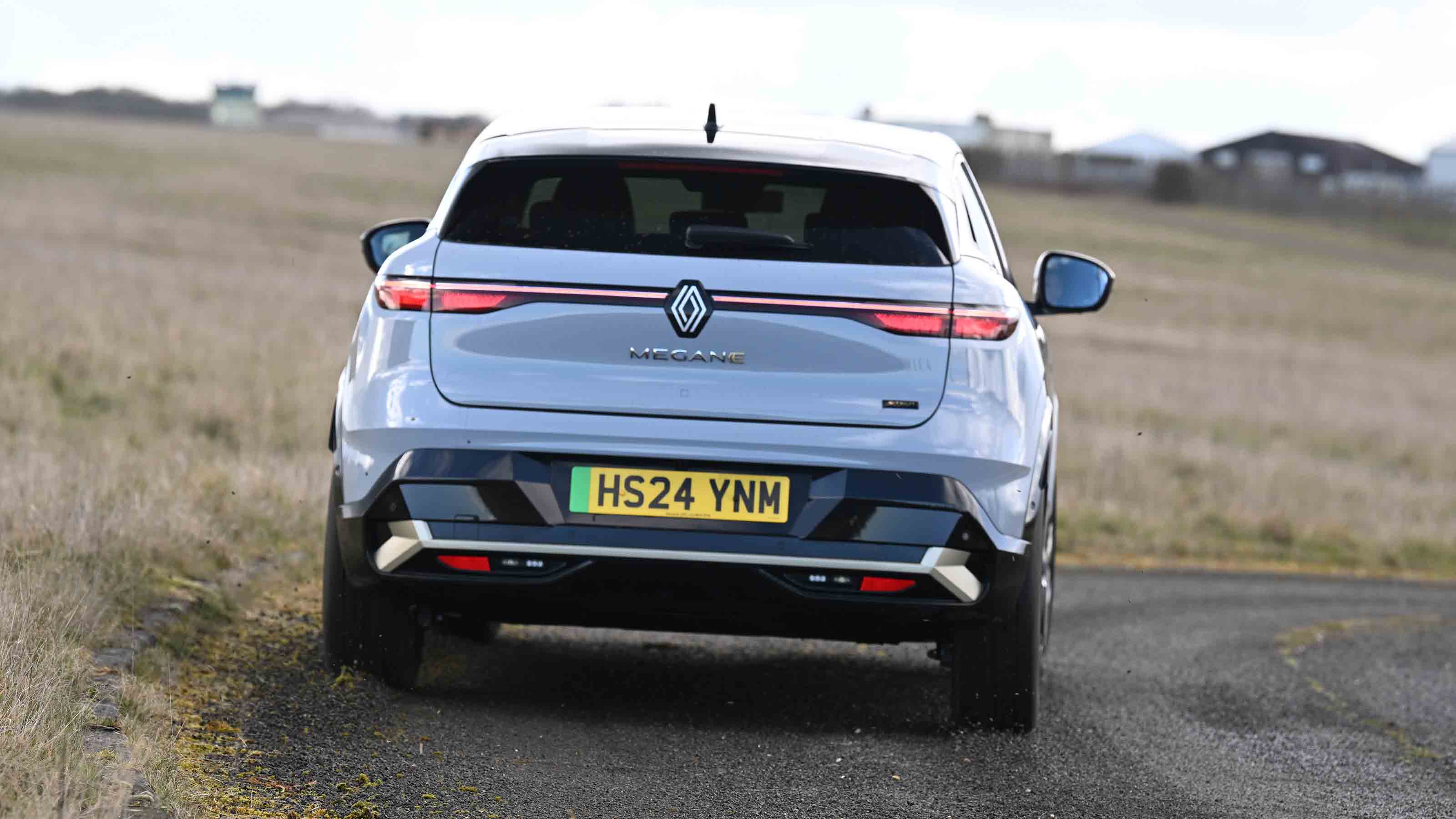 Renault Megane UK rear cornering