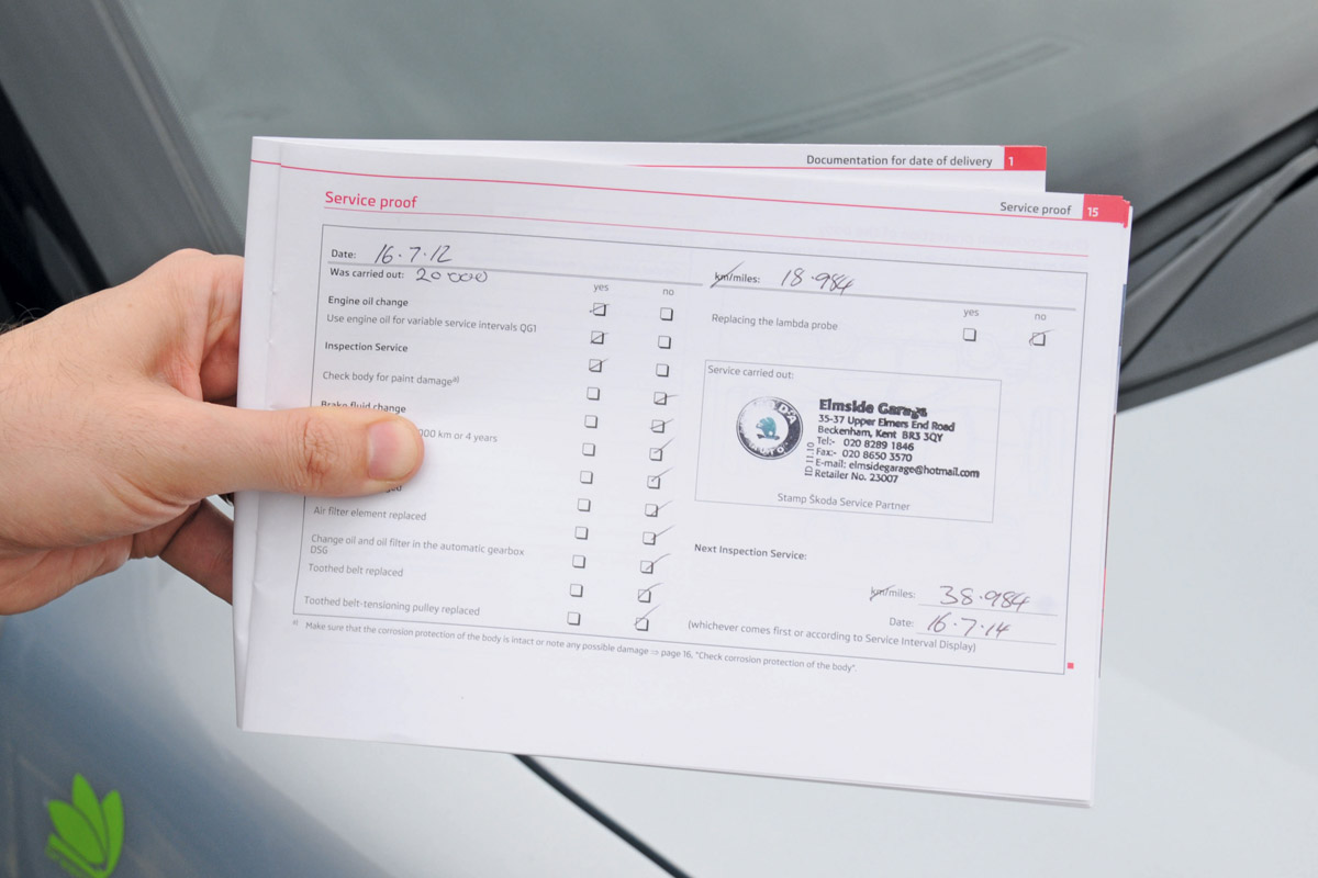 Car service history