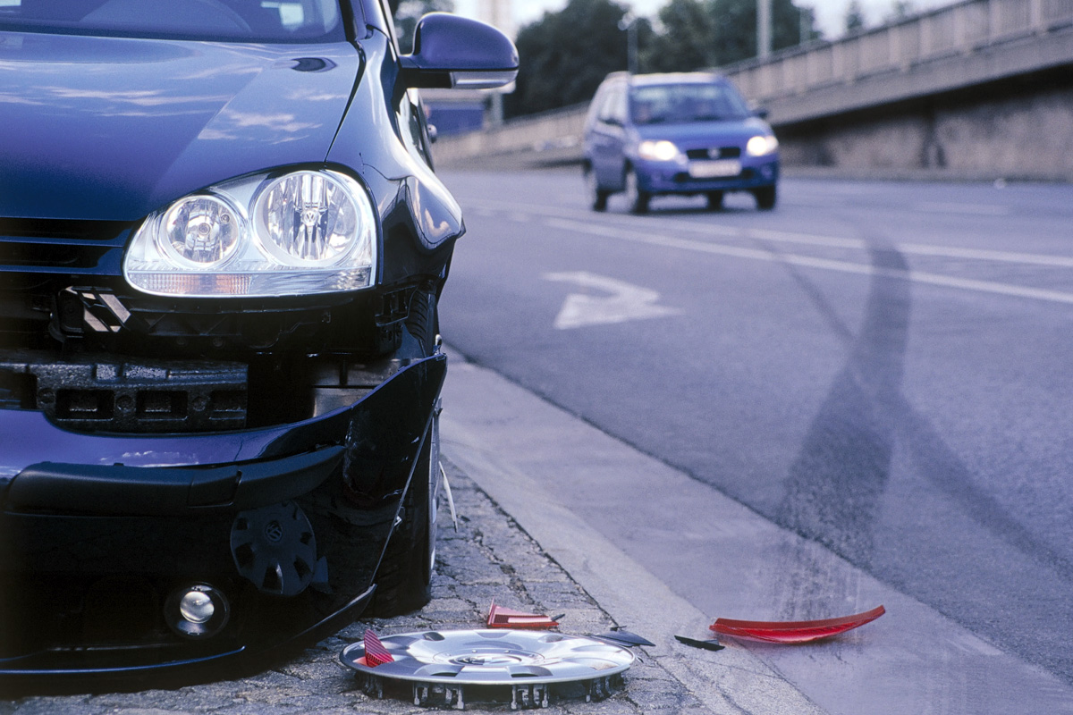 Car damaged