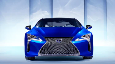 Next up is the flagship LC 500h hybrid...