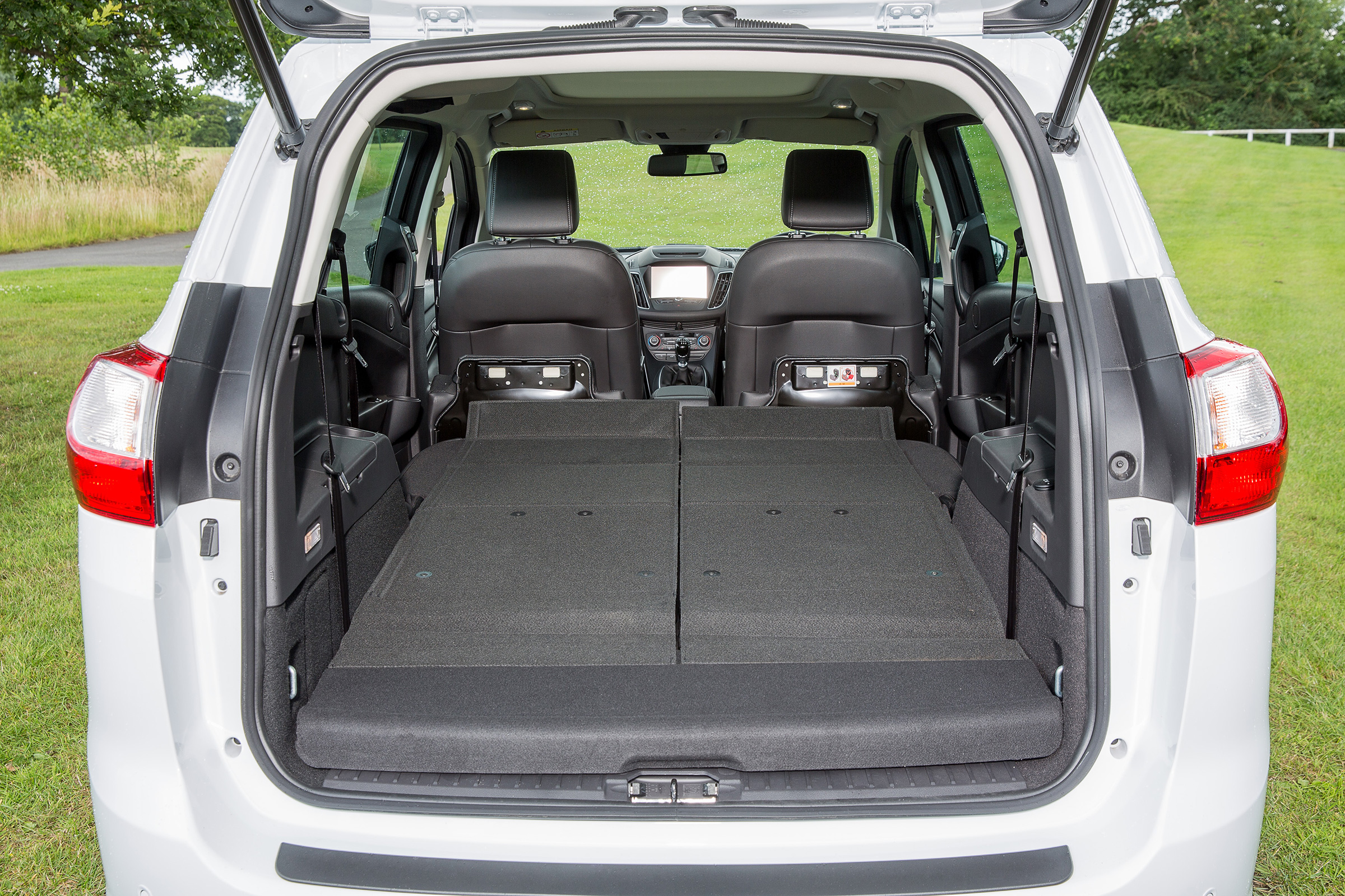 Fold down all the rear seats and there's a flat floor and 1,715 litres of room