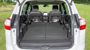 Fold down all the rear seats and there's a flat floor and 1,715 litres of room
