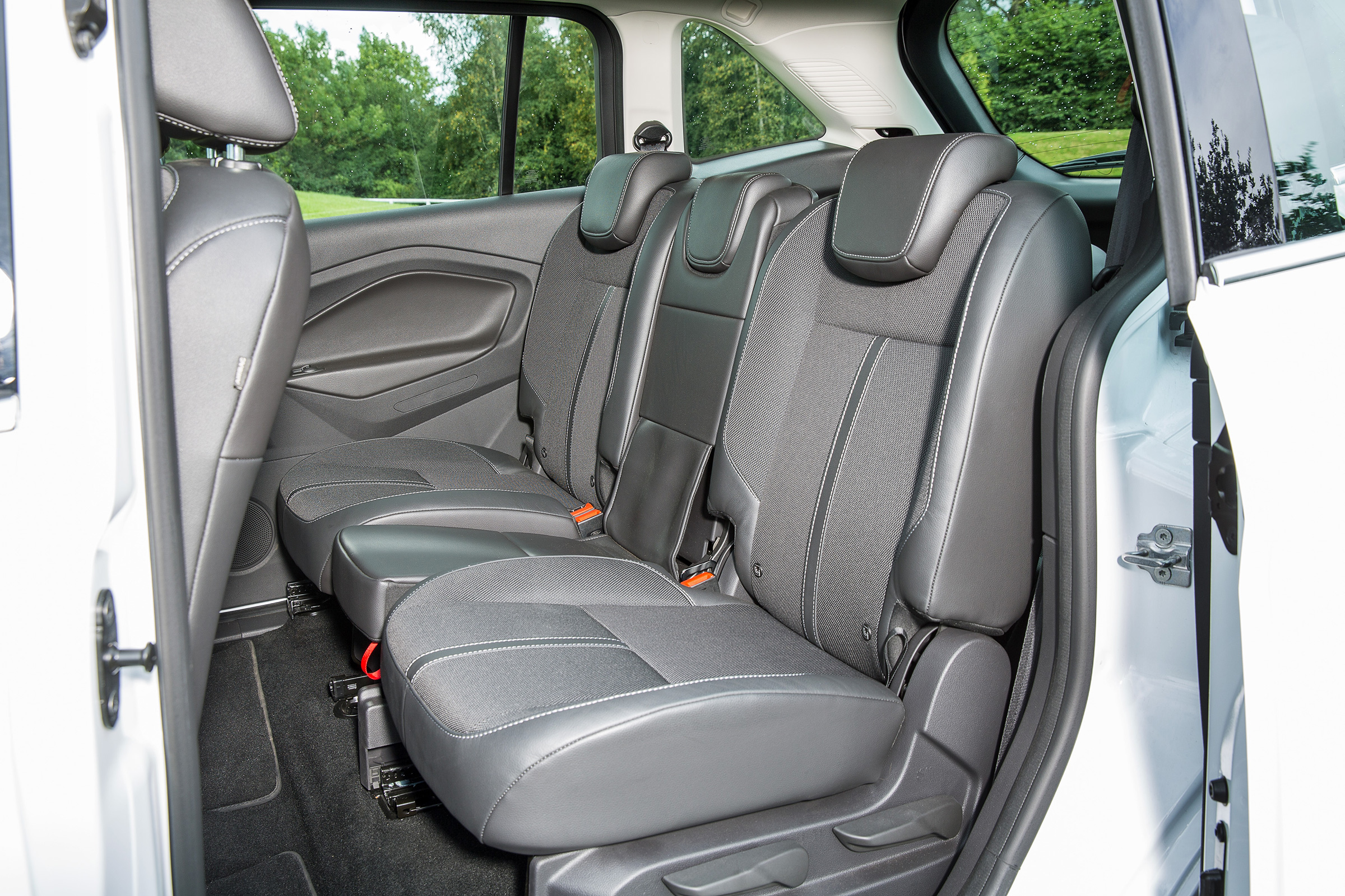 One of the Grand C-MAX's best features is its sliding rear doors, giving great access to the back seats